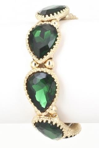 Audrey Bracelet in Emerald