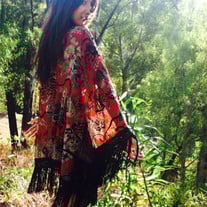 Bella Luna Fringe Kimono 
