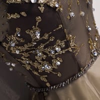 Elegant tulle sequins long prom dress evening gown - Thumbnail 3