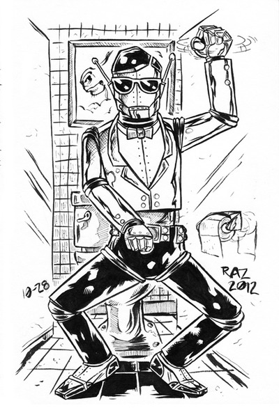 INKbot 10-28 (Gangnam Style)