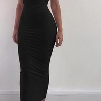 Simple Mermaid Red Long Prom Evening Dresses,Party Dresses - Thumbnail 1