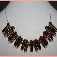 Stunning Gold & Tortise Necklace - Thumbnail 1