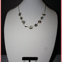 Silver Swirls Necklace & Earrings - Thumbnail 2
