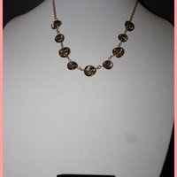 Gold Swirls Necklace & Earrings - Thumbnail 2