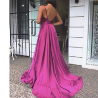 Fuchsia Prom Dresses under 100 - Thumbnail 1
