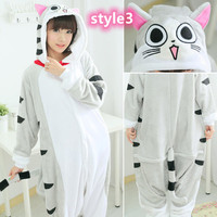 Dinosaur Crocodile Cat One-Piece Pajamas - Thumbnail 4