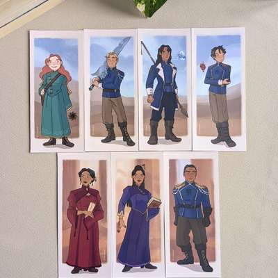 Stormlight bookmarks