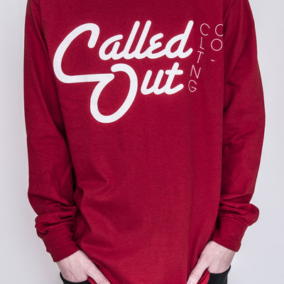 "called out" long-sleeve tee