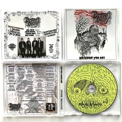 Dripping decay - "watching you rot" cd