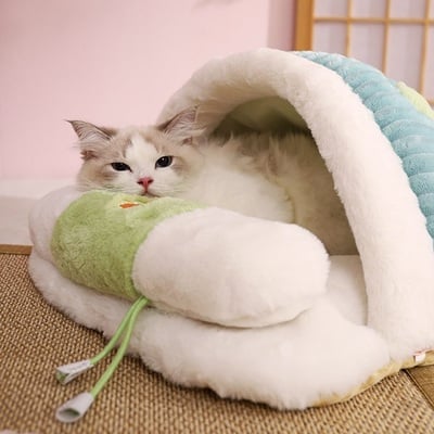 Japanese flower tatami mat bed with warm quit cats dogs pets beds