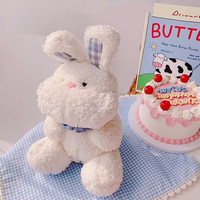 New year bear new year gift birthday gift couple doll plush toy pillow sleeping cute rabbit doll - Thumbnail 5