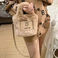 BE COOL Furry Crossbody Bag Tote Bag - Thumbnail 7