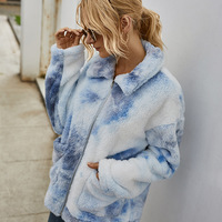 Long-Sleeved Zipper Cardigan Sweater Coat - Thumbnail 3