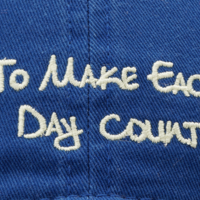 "TO MAKE EACH DAY COUNT" CAP - Thumbnail 4