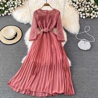 Cute chiffon lace short dress A line fashion dress - Thumbnail 9