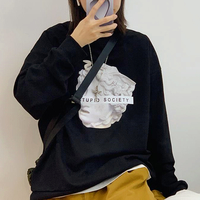 STUPID SOCIETY Statue Print Sweater - Thumbnail 1