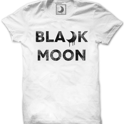 Black moon white