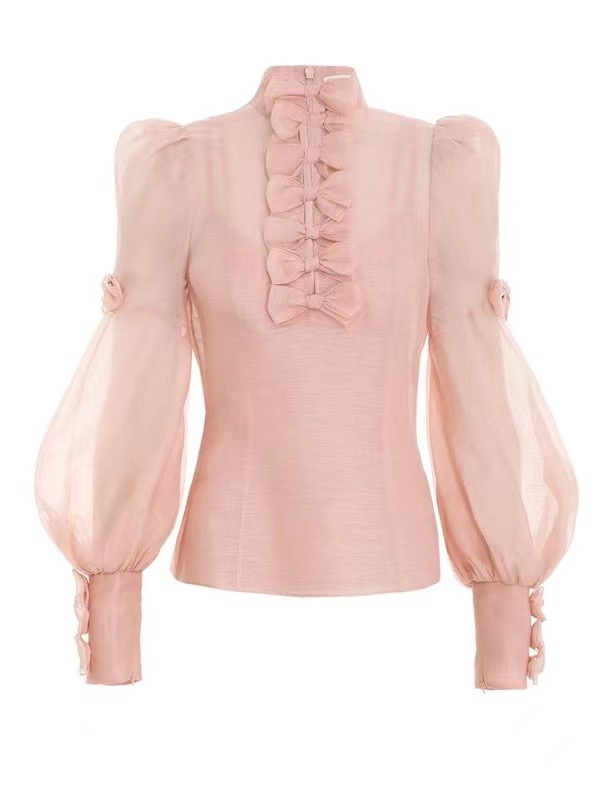 Womens spring summer 22 pink LINEN 