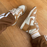 STRIPES TRACK PANT IN BROWN - Thumbnail 3