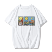SUN,MOON,STAR TAROT CARD TEE - Thumbnail 3