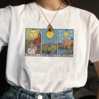 SUN,MOON,STAR TAROT CARD TEE - Thumbnail 2