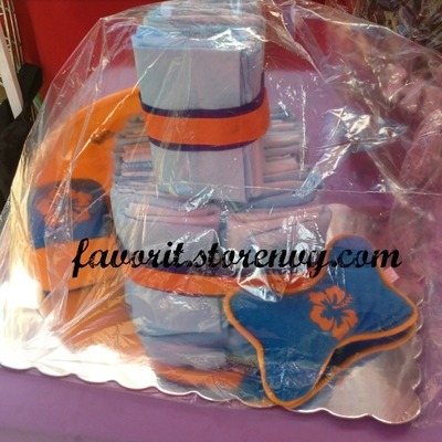 Doggy diaper cake