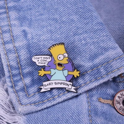 Free Shipping-"DON'T HAVE A COW,MAN" PIN