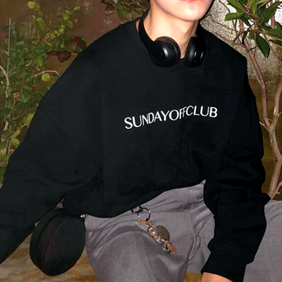 Sunday off club sweater - Thumbnail 5