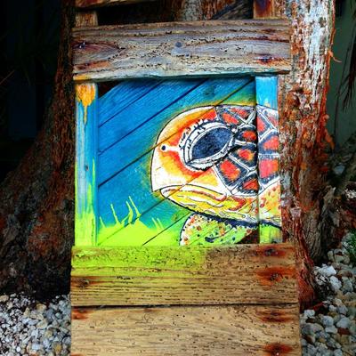 Sea turtle woody  (double)