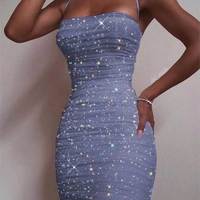 Spaghetti Straps Tight Mini Homecoming Dresses,Short Prom Dresses,736 - Thumbnail 2
