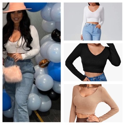 Long sleeve crop-td - Thumbnail 5