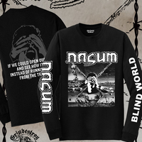 NASUM "BLIND WORLD" OFFICIAL LONGSLEEVE - Thumbnail 2