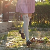 Cute Anime Emoji Emotion Icon Cosplay Costume Expression Pantyhose Stockings Aesthetic Casual E-Girl Kawaii Korean Japanese Harajuku - Thumbnail 6