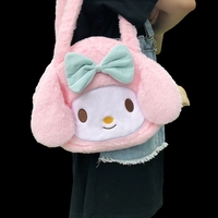 Cute Japanese Anime Cartoon Plush Messenger Bag Handbag Purse  - Thumbnail 1