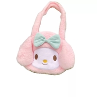 Cute Japanese Anime Cartoon Plush Messenger Bag Handbag Purse  - Thumbnail 2