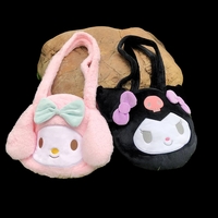 Cute Japanese Anime Cartoon Plush Messenger Bag Handbag Purse  - Thumbnail 5