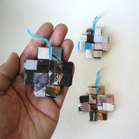 Set Of Three  Eco Ornaments - Thumbnail 3