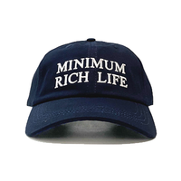 Free Shipping-"MINIMUM RICH LIFE" CAP - Thumbnail 5