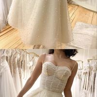 Corset Wedding Dresses Tea Length prom Dress,740 - Thumbnail 1