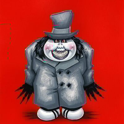 Bobby dook / pop-up brooke final art - horrorible kids - series 6 2021