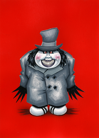 BOBBY Dook / Pop-up BROOKE Final Art - Horrorible Kids - Series 6 2021