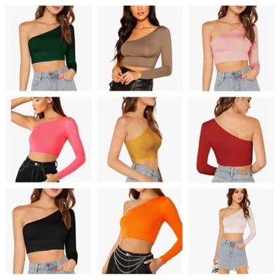 One sleeve crop-td - Thumbnail 4