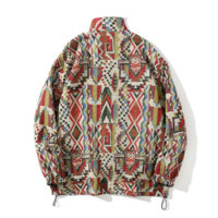 ETHNIC TRIBAL REVERSIBLE JACKET - Thumbnail 1