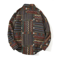 ETHNIC TRIBAL LONG SLEEVE SHIRT - Thumbnail 1