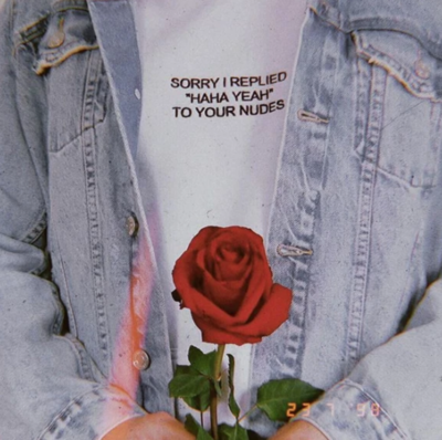 Free Shipping-"SORRY I REPLIED HAHA YEAH" TEE