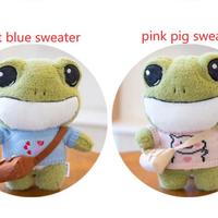 29cm Cute Plush Big Eyes Frog Toy Animals Stuffed Toys - Thumbnail 8