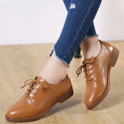 Soft comfortable ladies loafers autumn casual