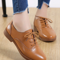 Soft Comfortable Ladies Loafers Autumn Casual - Thumbnail 1