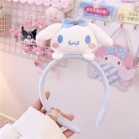 Cute Anime Cartoon Plush Doll Headband Hair Accessories  - Thumbnail 4