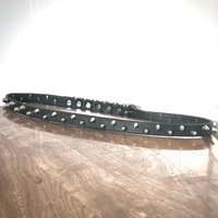 Staggered 1-row short British stud belt - Thumbnail 6